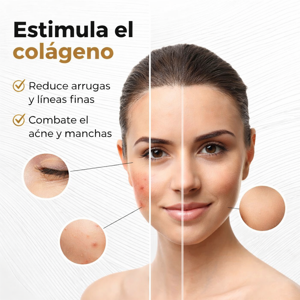 Mascarilla Led Facial Terapia Recargable