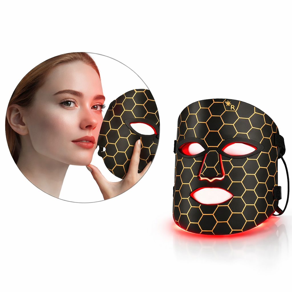 Mascarilla Led Facial Terapia Recargable